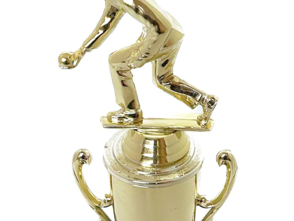 Bowls Lawn Bowler Male Trophy 265mm