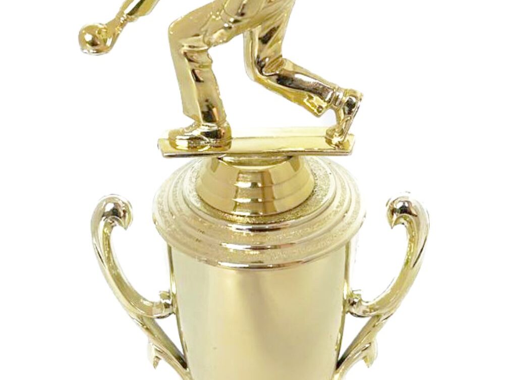 Bowls Lawn Bowler Male Trophy 305mm