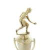 Bowls Lawn Bowler Female Trophy 245mm