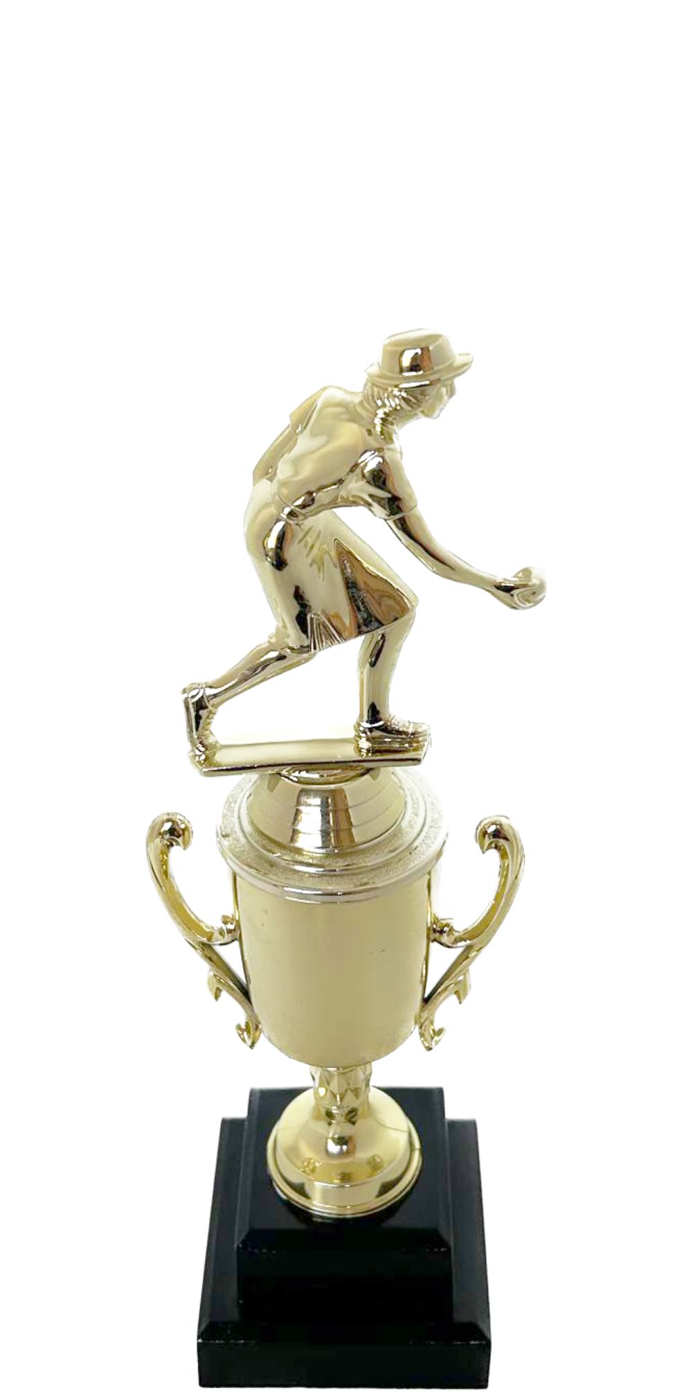 Bowls Lawn Bowler Female Trophy 265mm