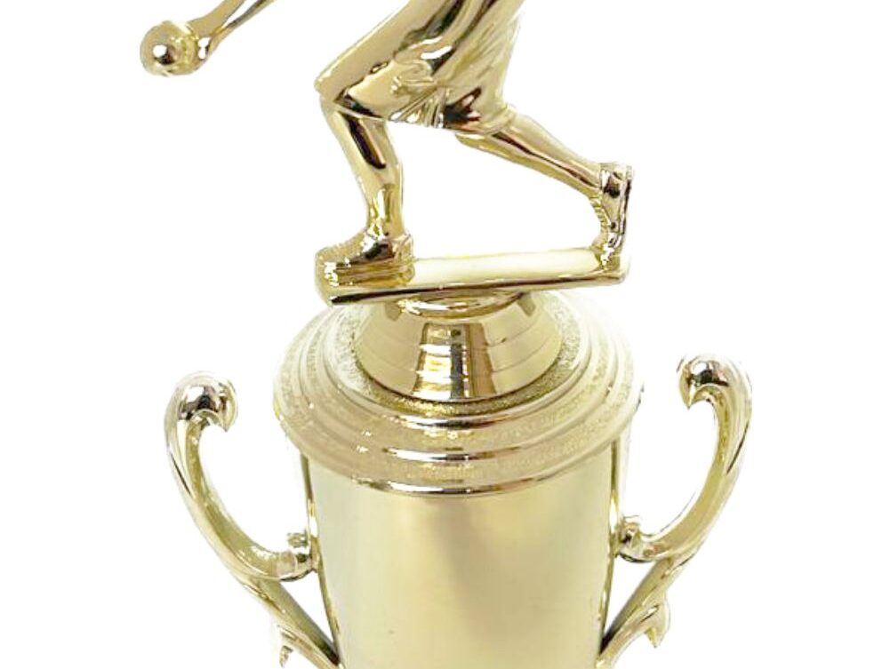 Bowls Lawn Bowler Female Trophy 340mm