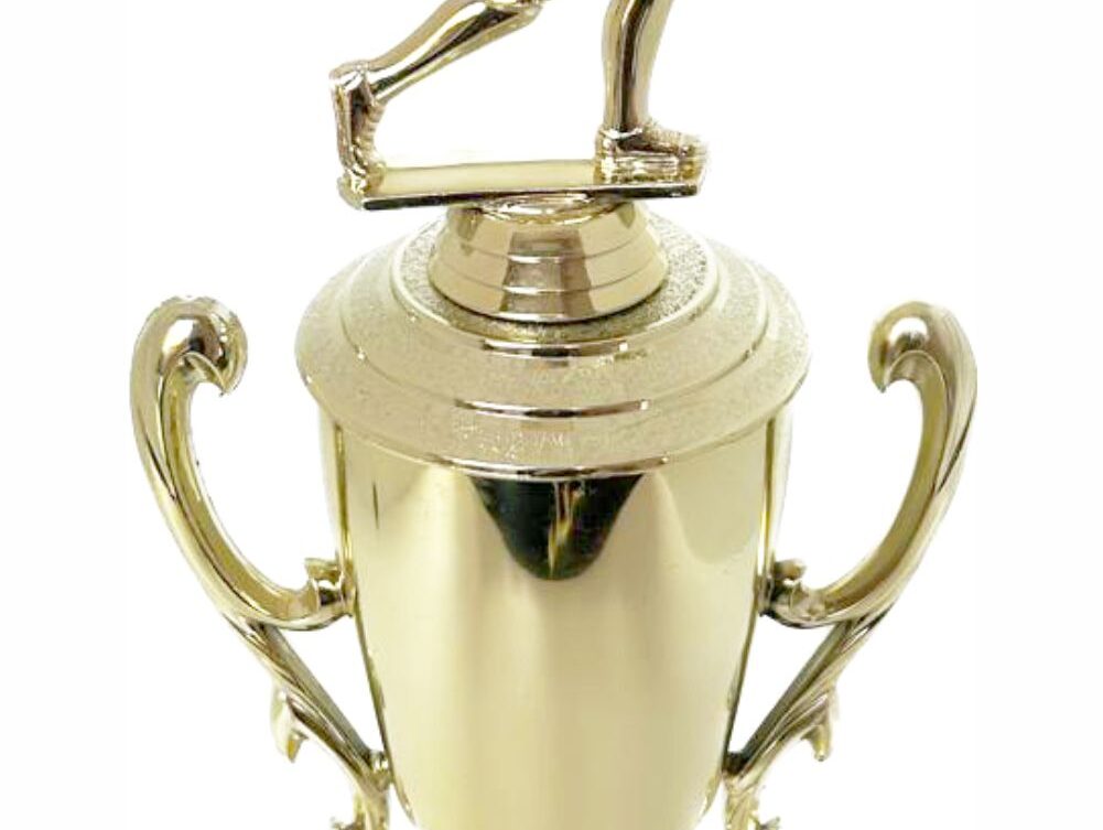 Bowls Lawn Bowler Female Trophy 345mm