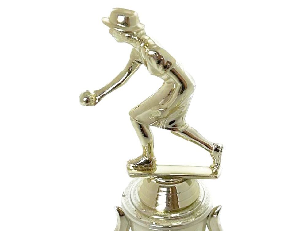 Bowls Lawn Bowler Female Trophy 245mm