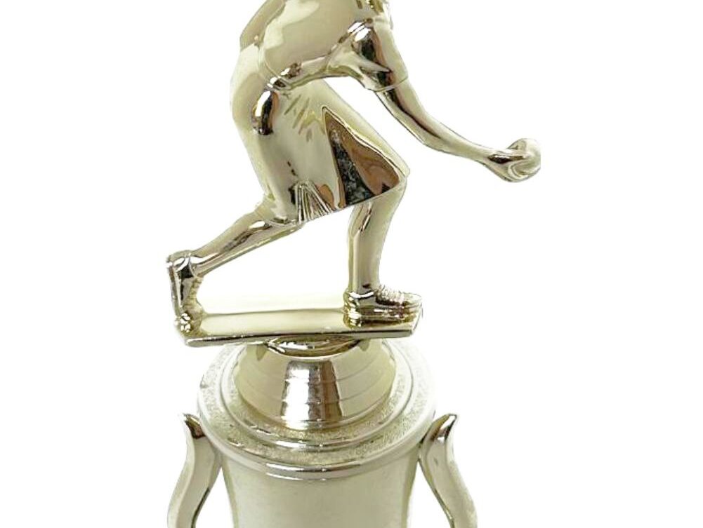 Bowls Lawn Bowler Female Trophy 265mm
