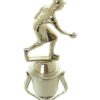 Bowls Lawn Bowler Female Trophy 265mm