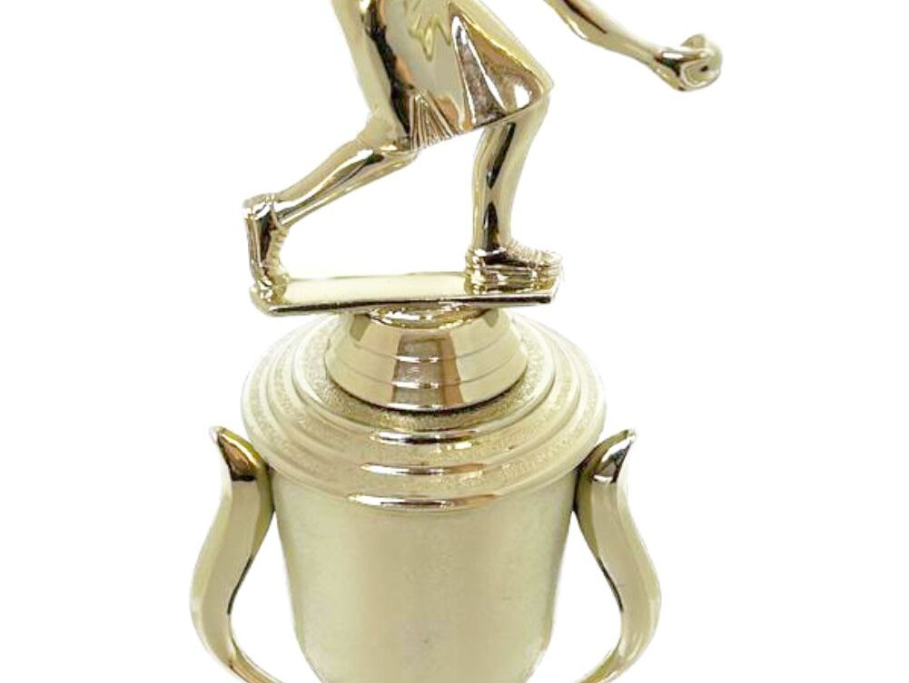 Bowls Lawn Bowler Female Trophy 340mm