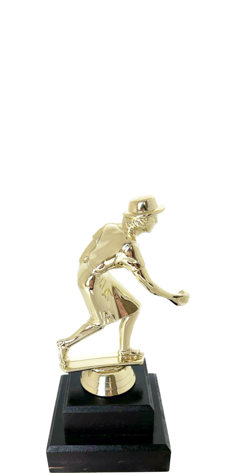 Bowls Lawn Bowler Female Trophy 155mm