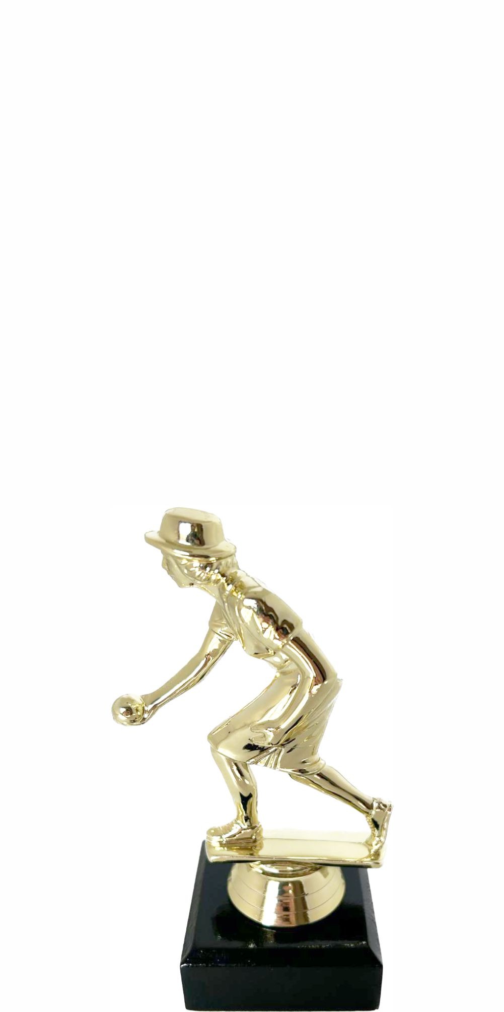 Bowls Lawn Bowler Female Trophy 130mm