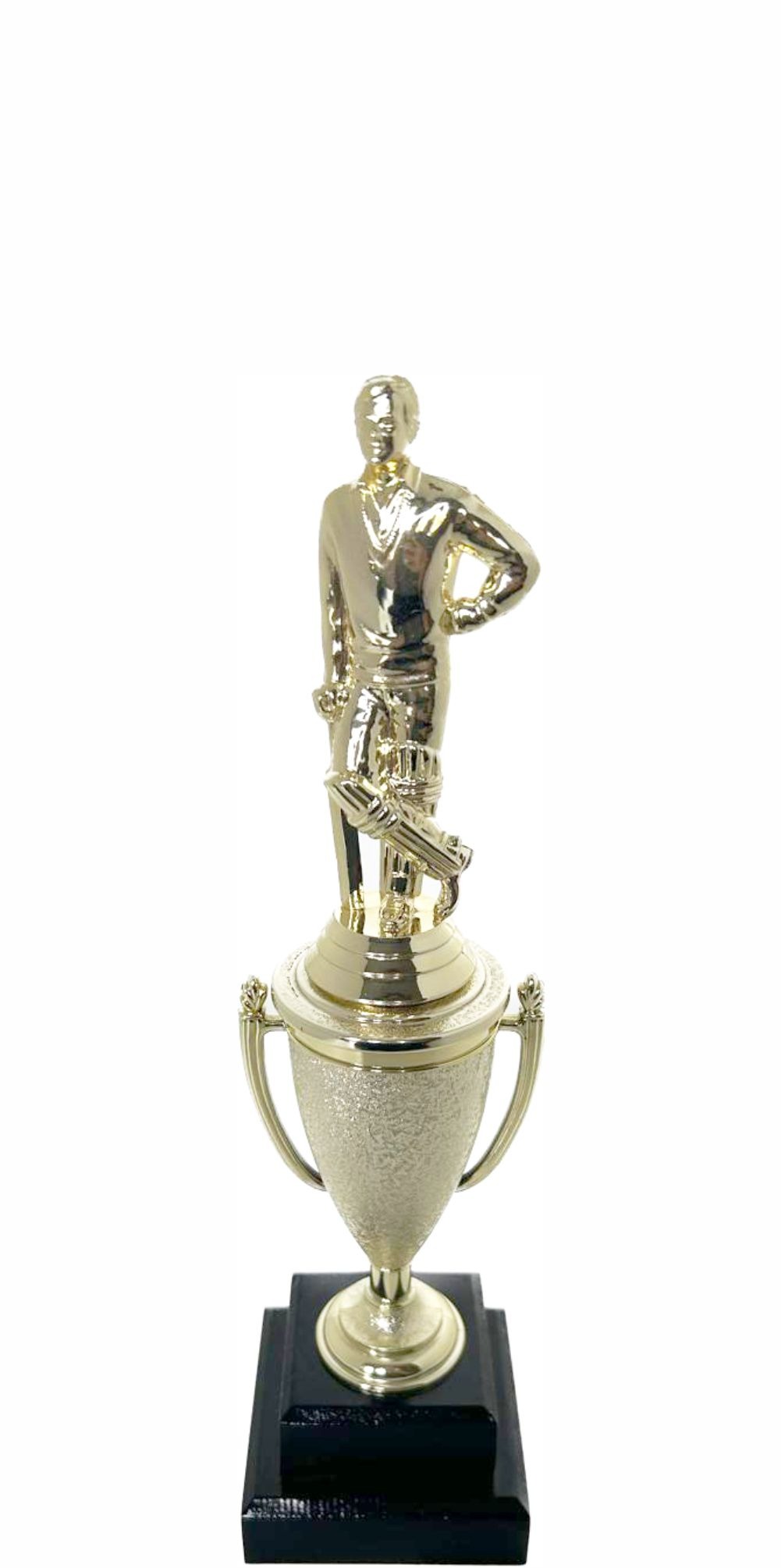 Cricket Batsman Standing Trophy 280mm