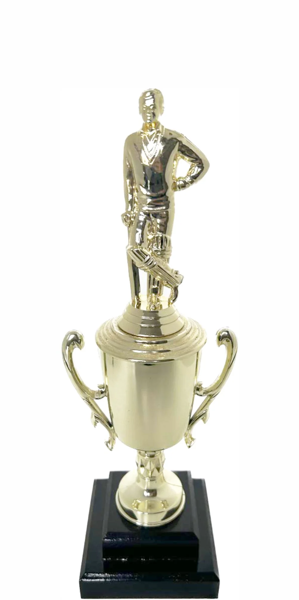 Cricket Batsman Standing Trophy 310mm