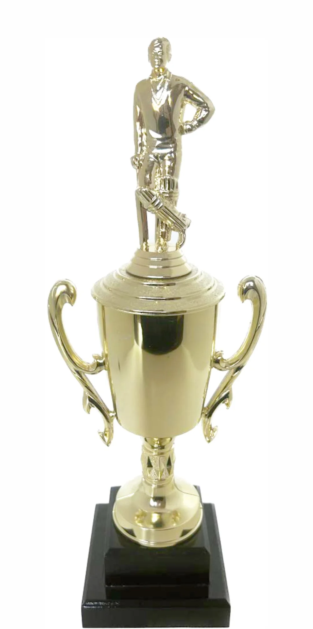 Cricket Batsman Standing Trophy 350mm