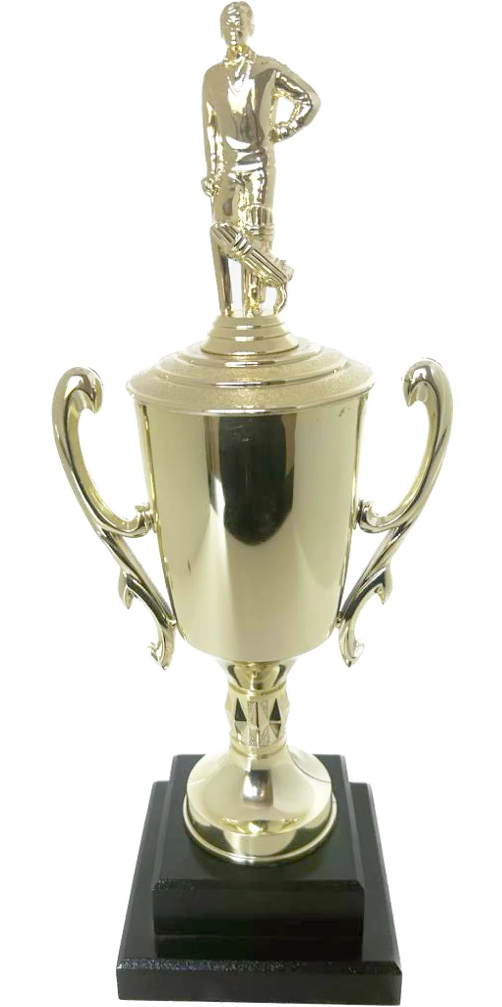 Cricket Batsman Standing Trophy 390mm