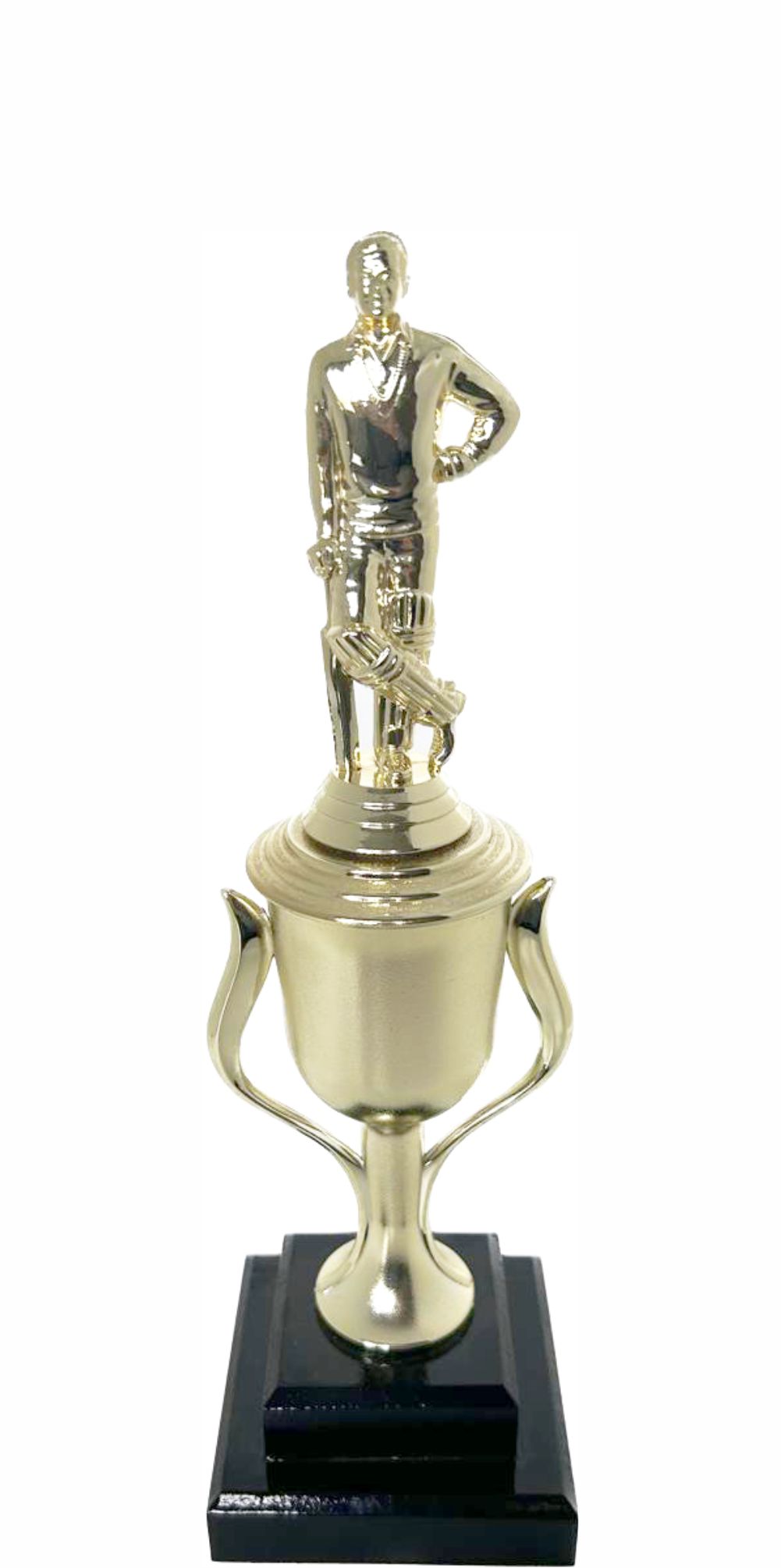 Cricket Batsman Standing Trophy 310mm