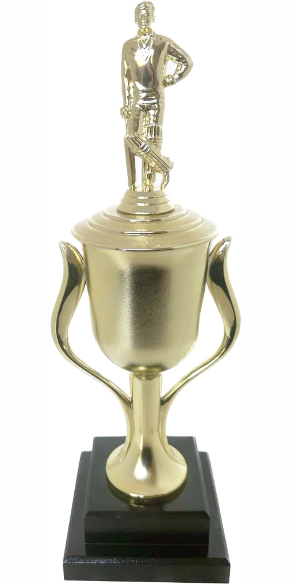 Cricket Batsman Standing Trophy 390mm