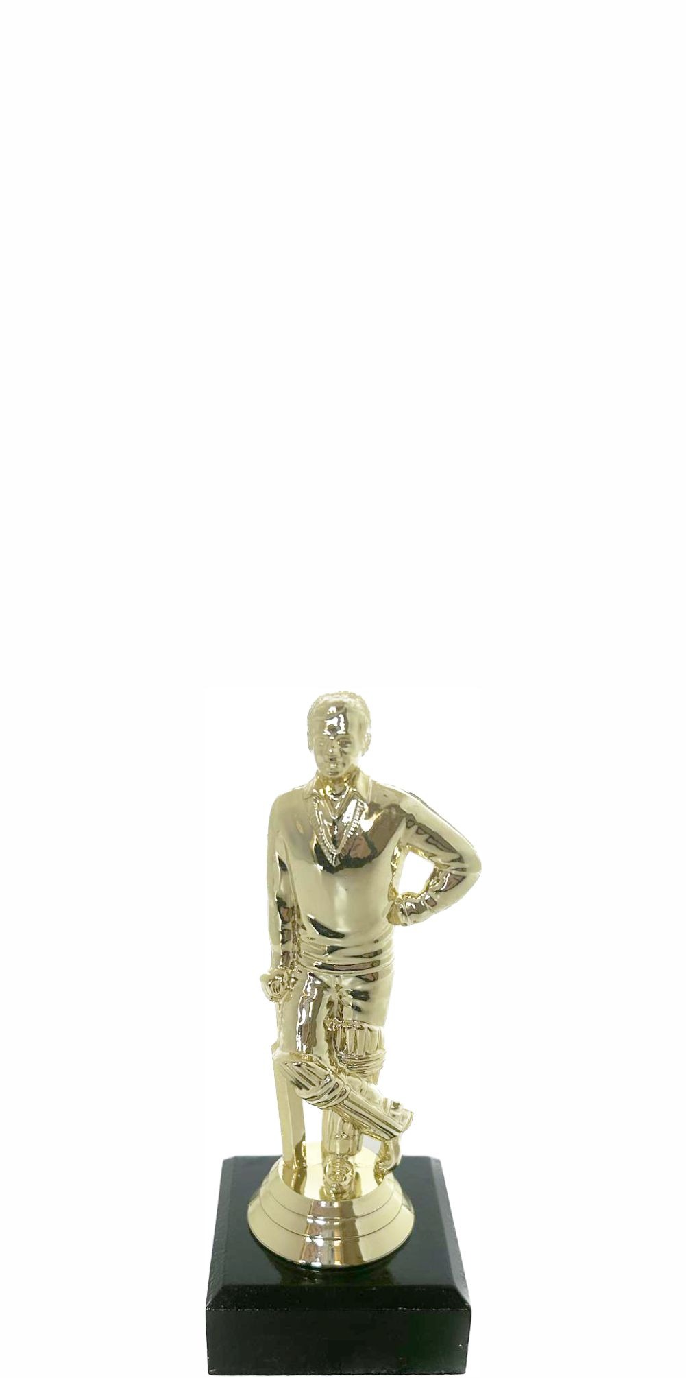 Cricket Batsman Standing Trophy 145mm