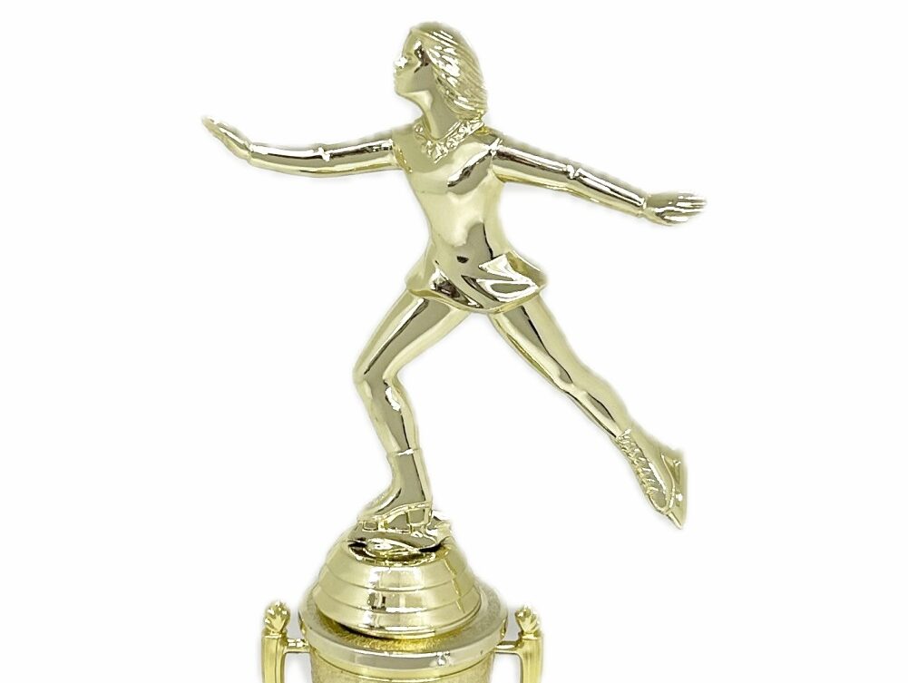 Ice Skater Female Trophy 280mm