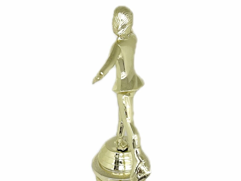 Ice Skater Female Trophy 280mm