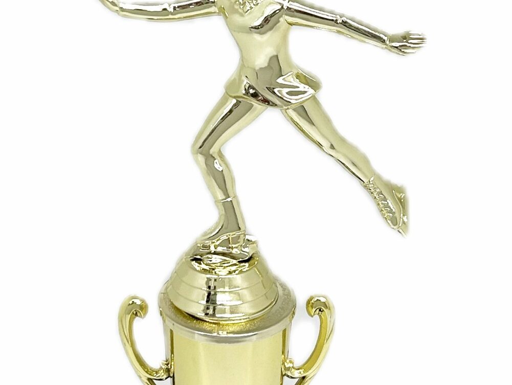 Ice Skater Female Trophy 305mm