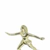 Ice Skater Female Trophy 160mm