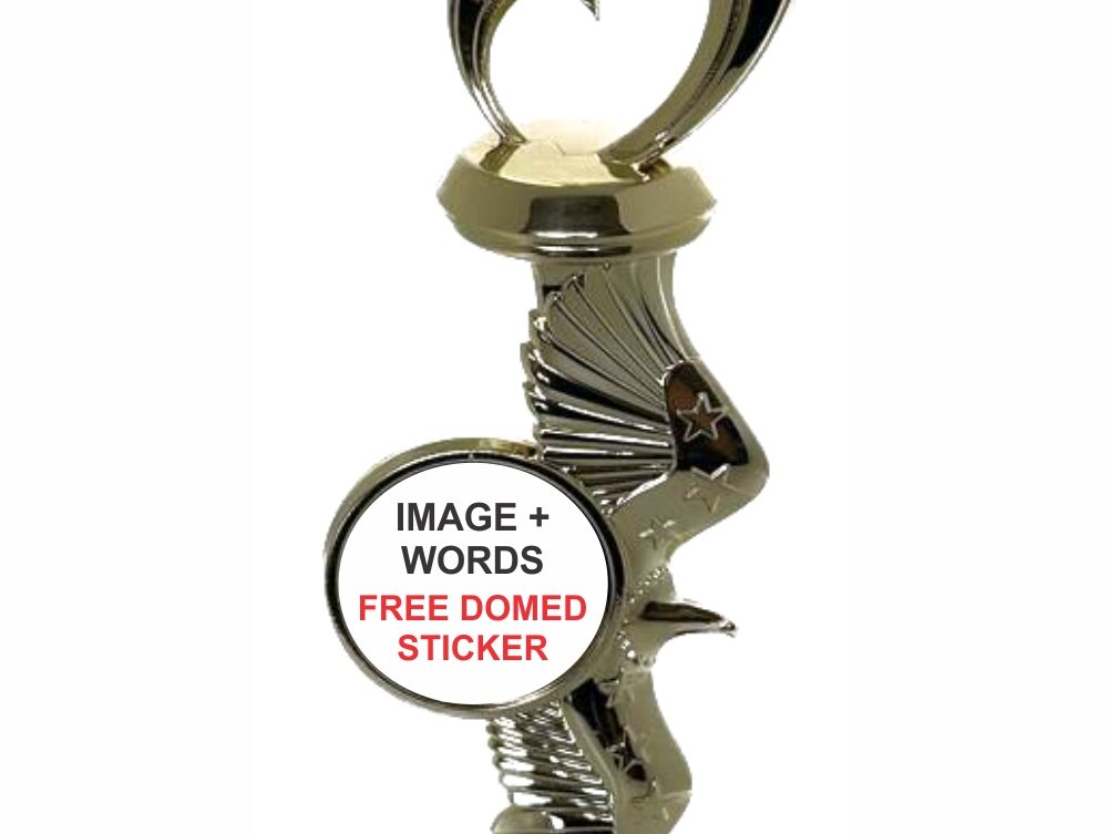 STAR EAGLE HOLDER TROPHY GREEN 485mm