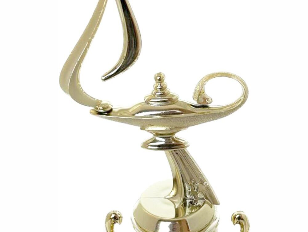 Lamp Of Knowledge Lamp All Star Trophy 315mm