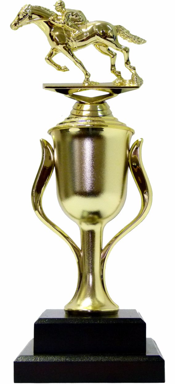 Horse Racing Trophy 325mm