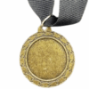 Bronze Plain Medal 50mm budget recess, 41mm Recess - Black