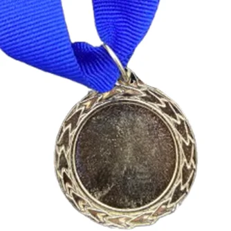 Silver Plain Medal 35mm budget recess, 25mm Recess