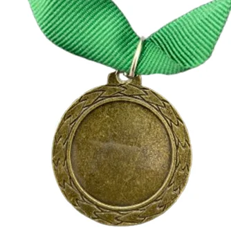 Bronze Plain Medal 35mm budget recess, 25mm Recess