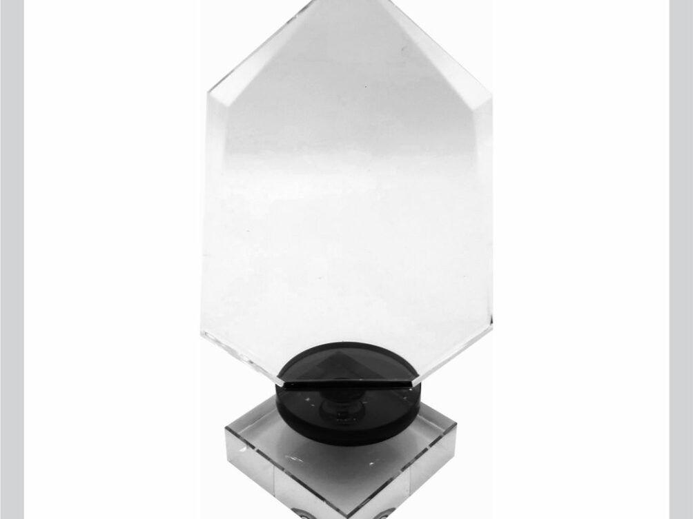 Glass Trophy 190mm 10MM THICK
