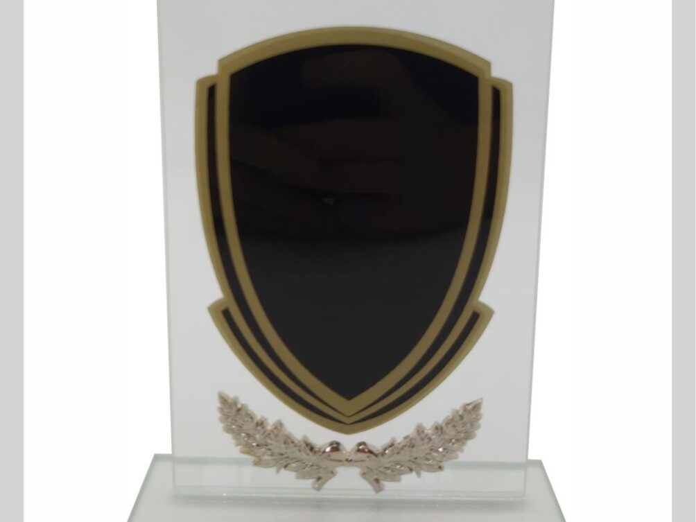 Glass Trophy 165mm 5MM THICK