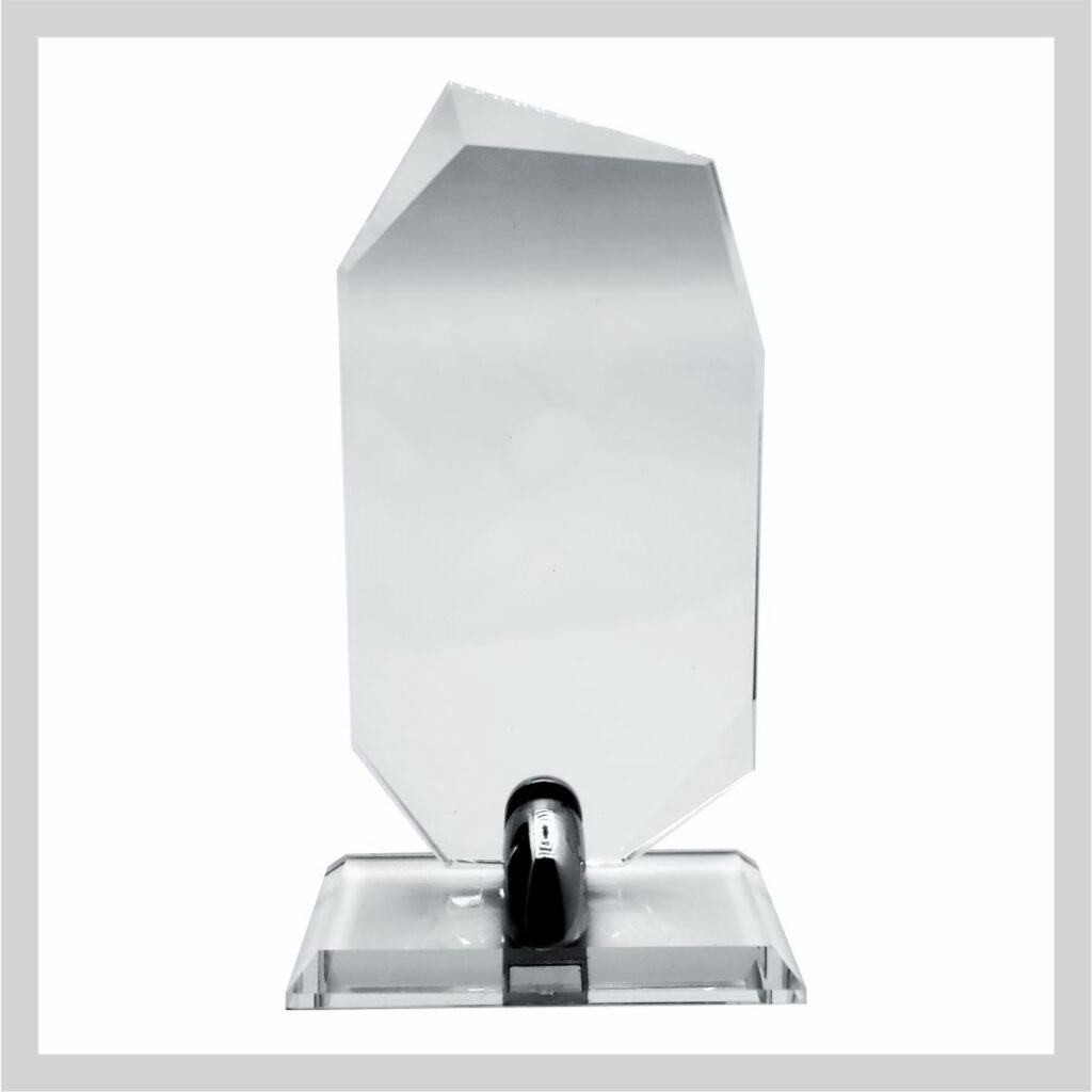 Glass Trophy 185mm 10MM THICK