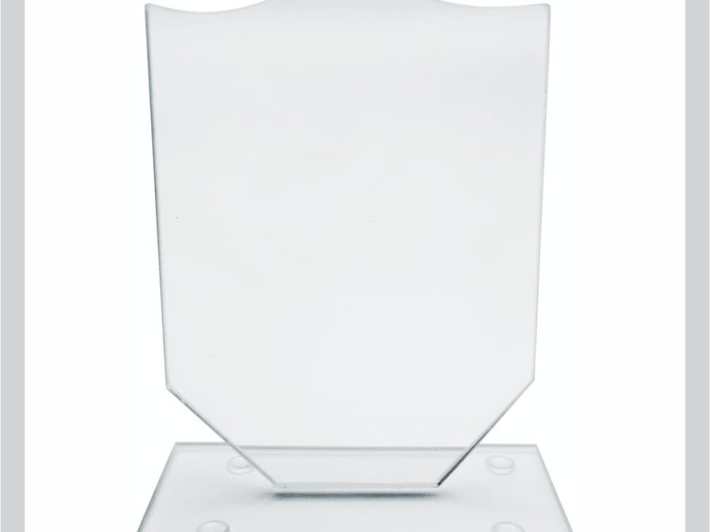 Glass Trophy 150mm 5MM THICK
