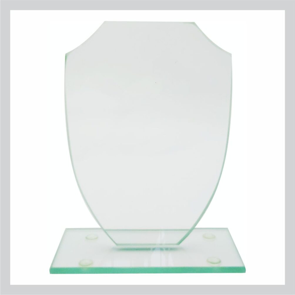 Glass Trophy 150mm 5MM THICK