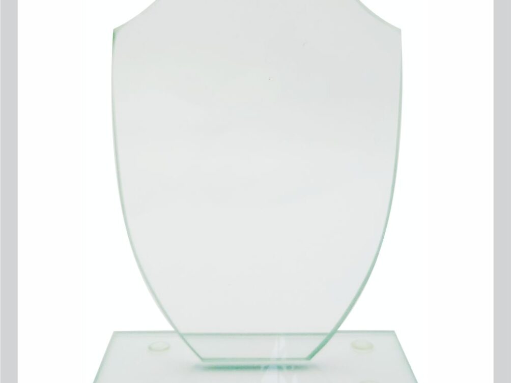 Glass Trophy 150mm 5MM THICK