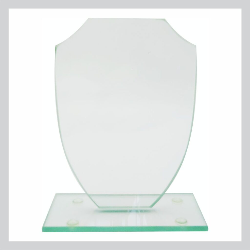 Glass Trophy 150mm 5MM THICK