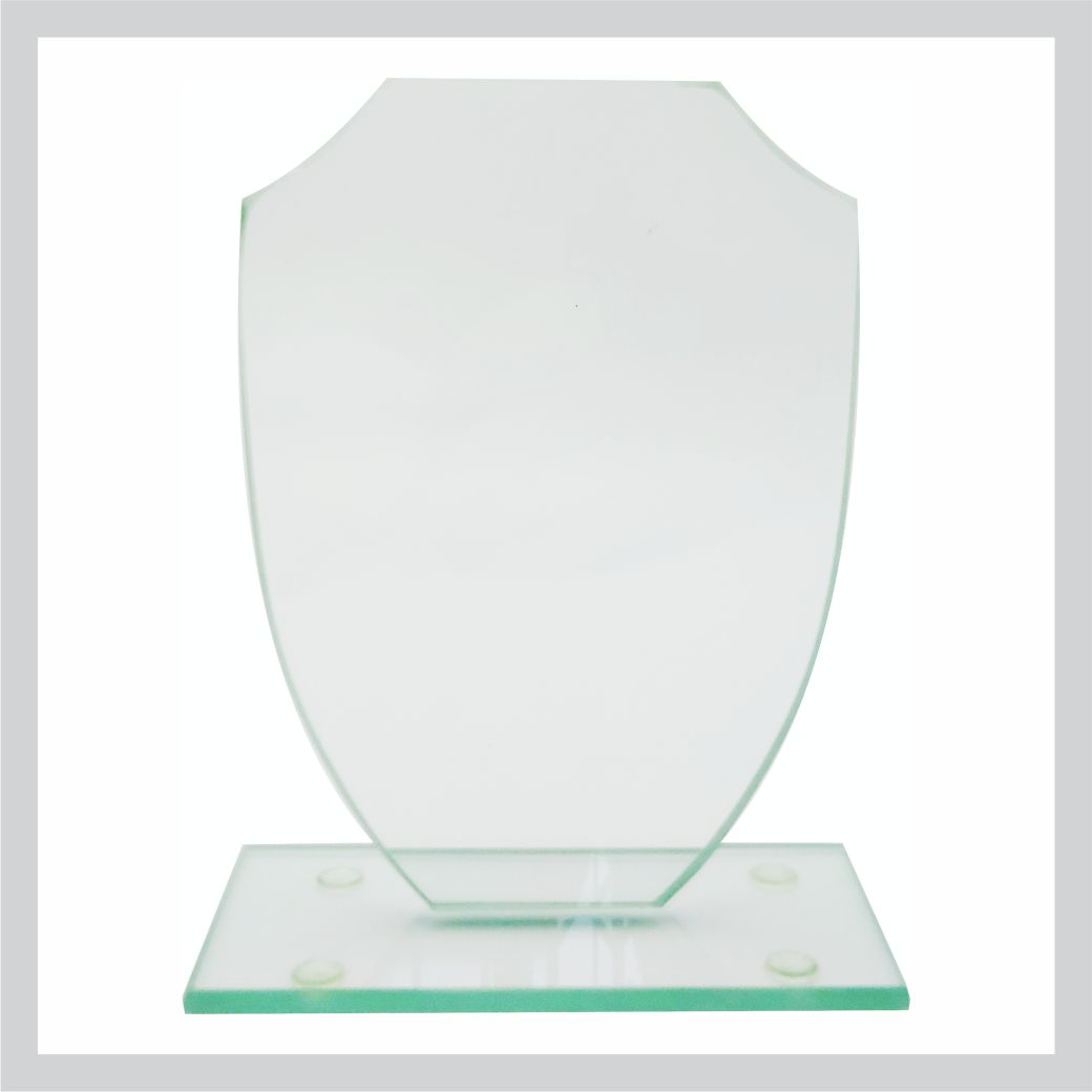 Glass Trophy 150mm 5MM THICK
