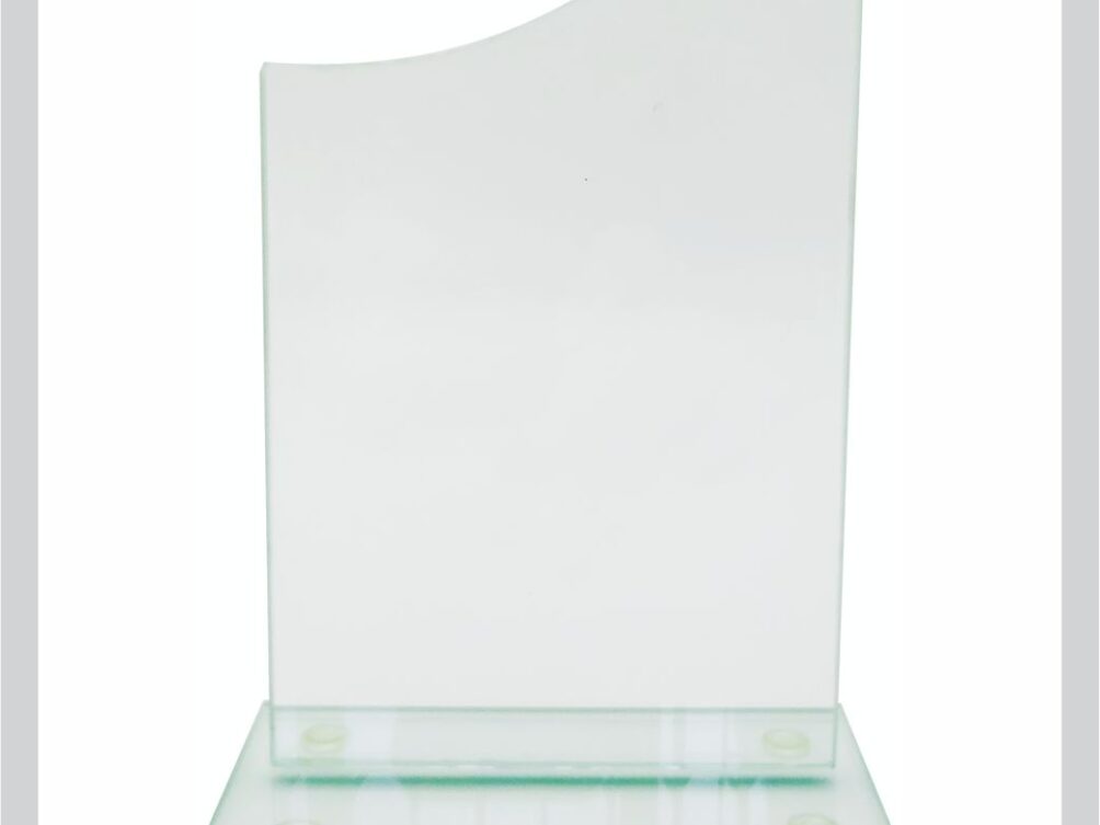 Glass Trophy 150mm 5MM THICK