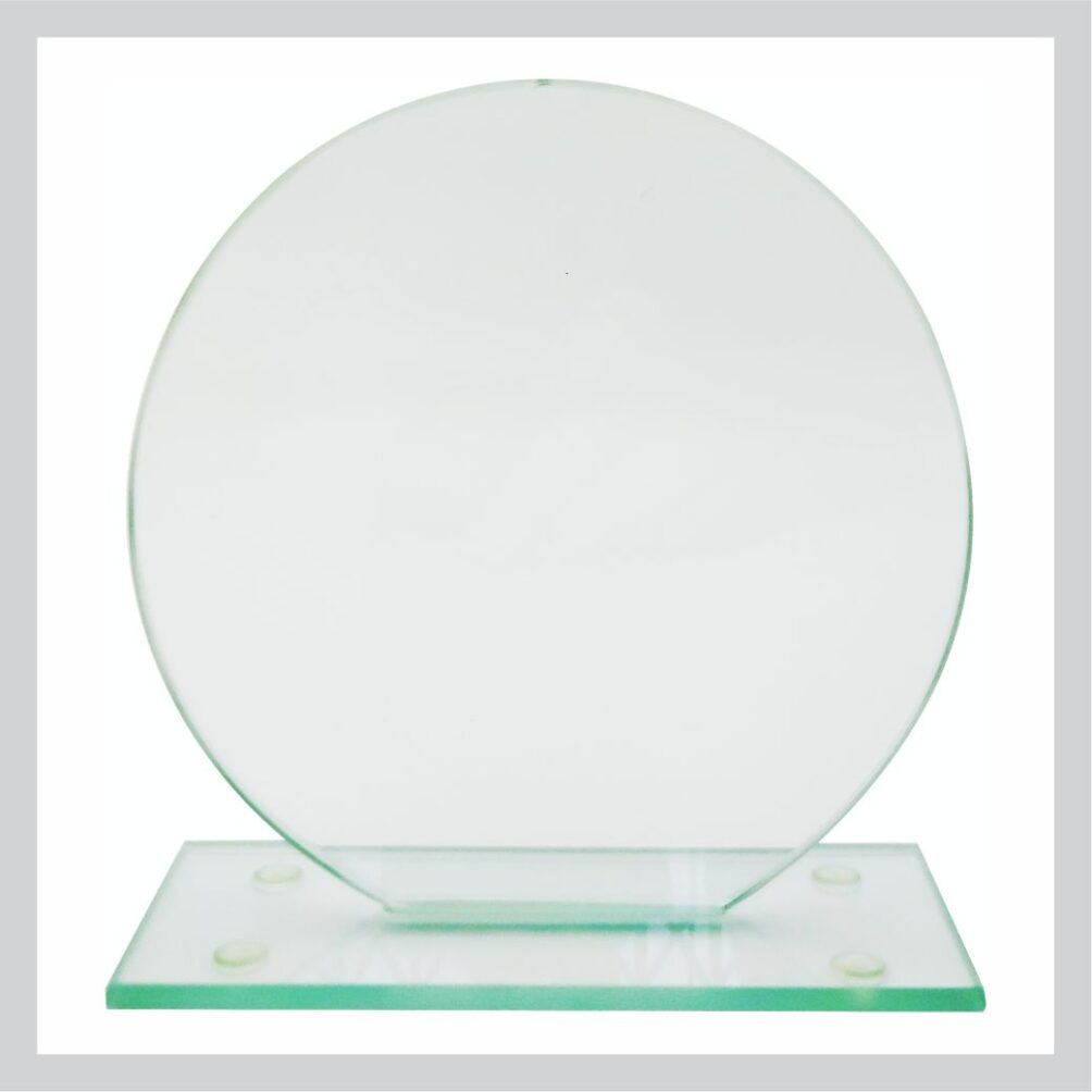 Glass Trophy 150mm 5MM THICK