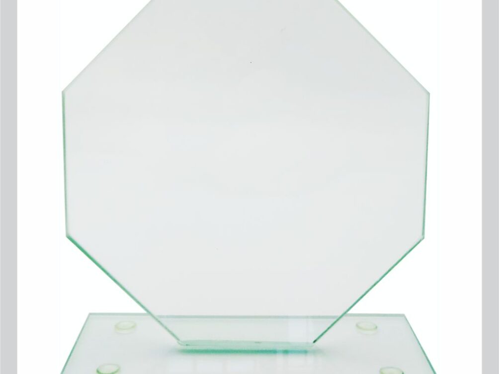 Glass Trophy 150mm 5MM THICK