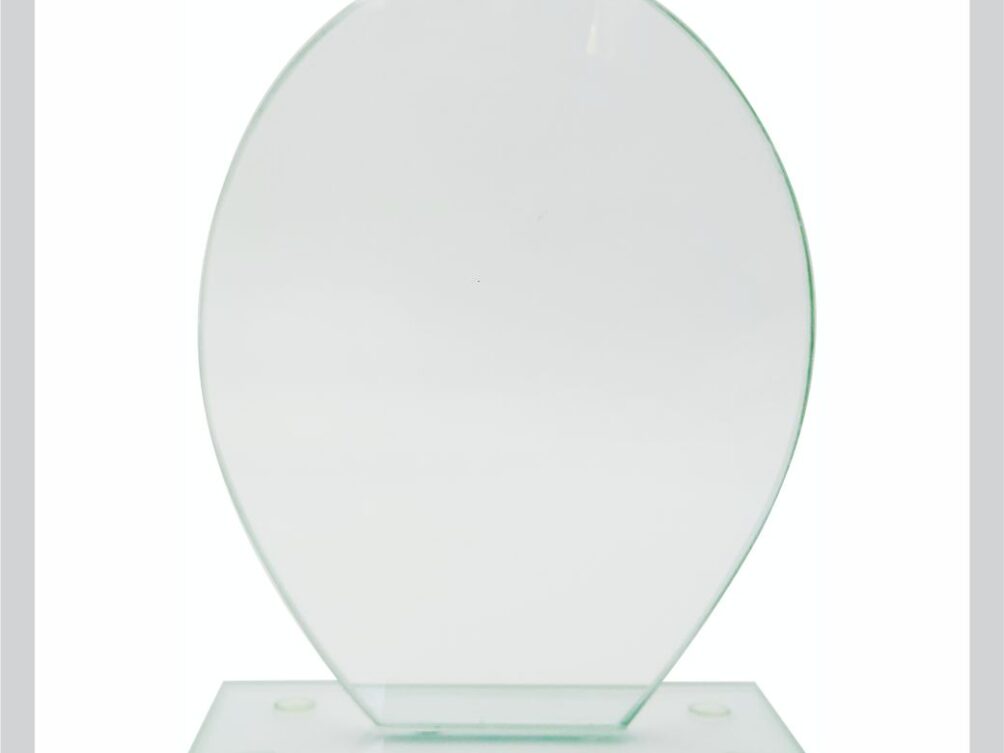 Glass Trophy 150mm 5MM THICK