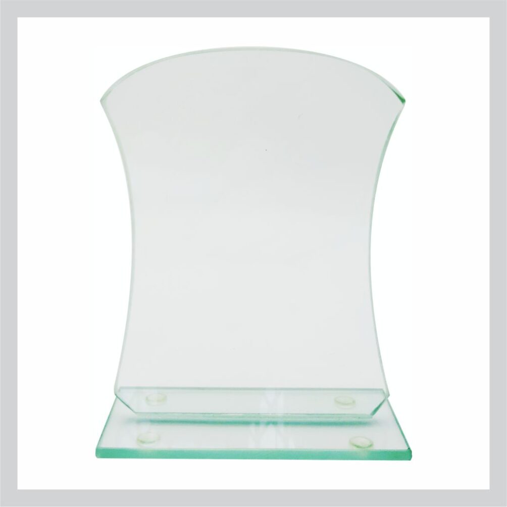 Glass Trophy 150mm 5MM THICK