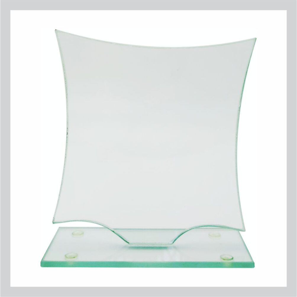Glass Trophy 150mm 5MM THICK