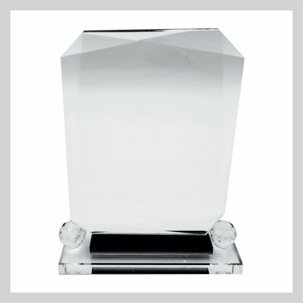Glass Trophy180mm 10mm THICK