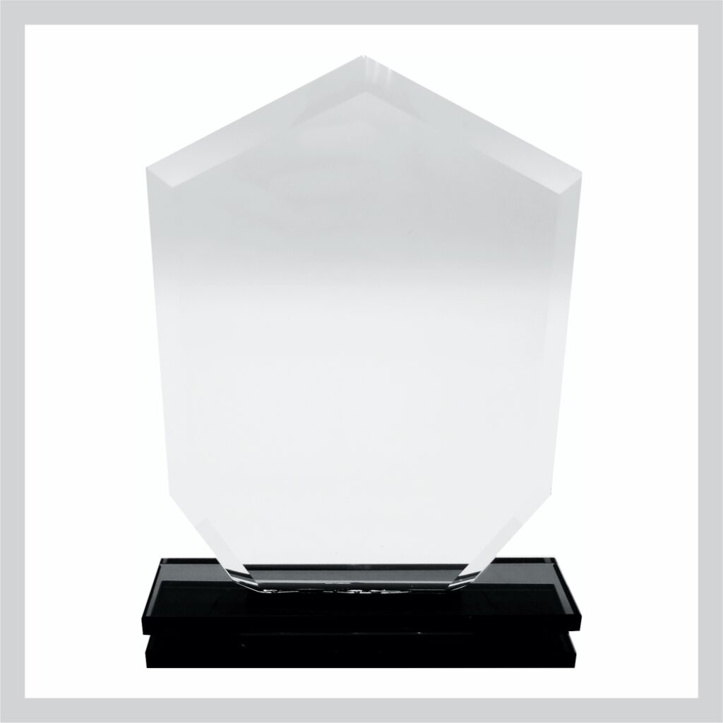Glass Trophy 240mm 10MM THICK