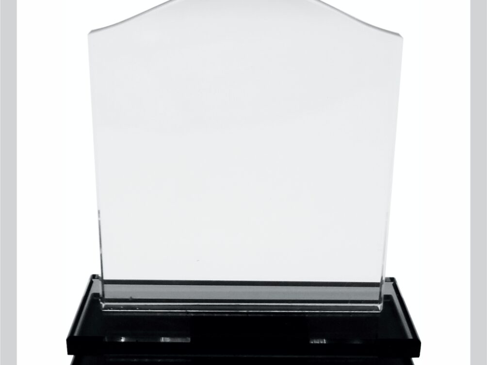 Glass Trophy 135mm 10mm THICK