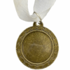 Bronze Plain Medal 50mm budget recess, 41mm Recess - White