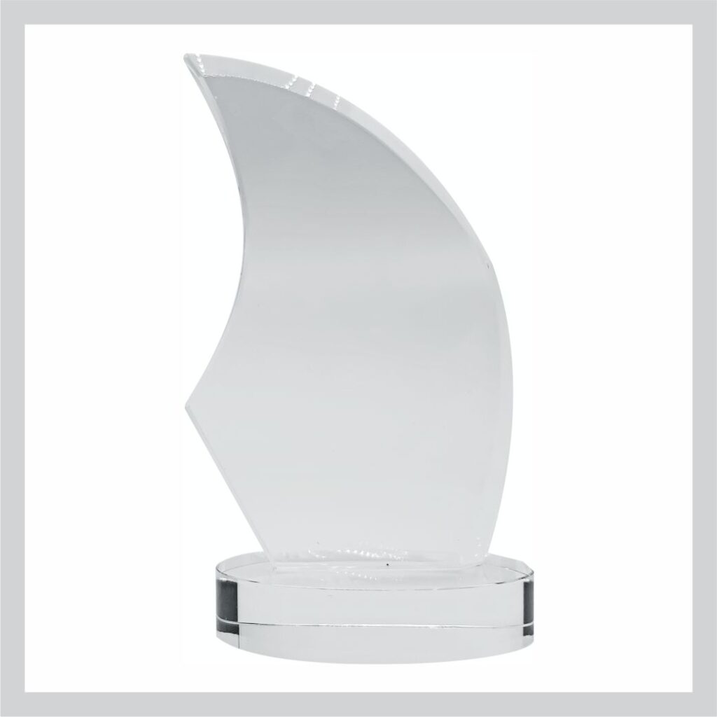 Glass Trophy 150mm