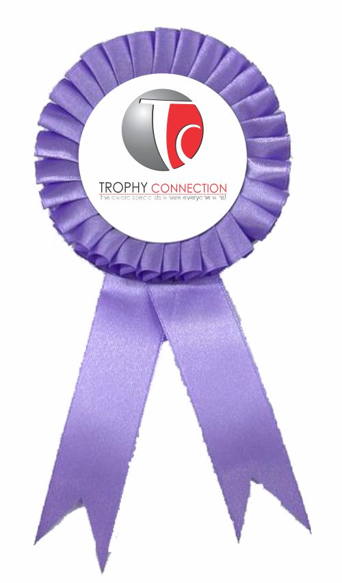 58mm Purple Rosette