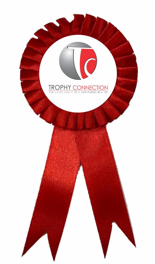 58mm Red Rosette